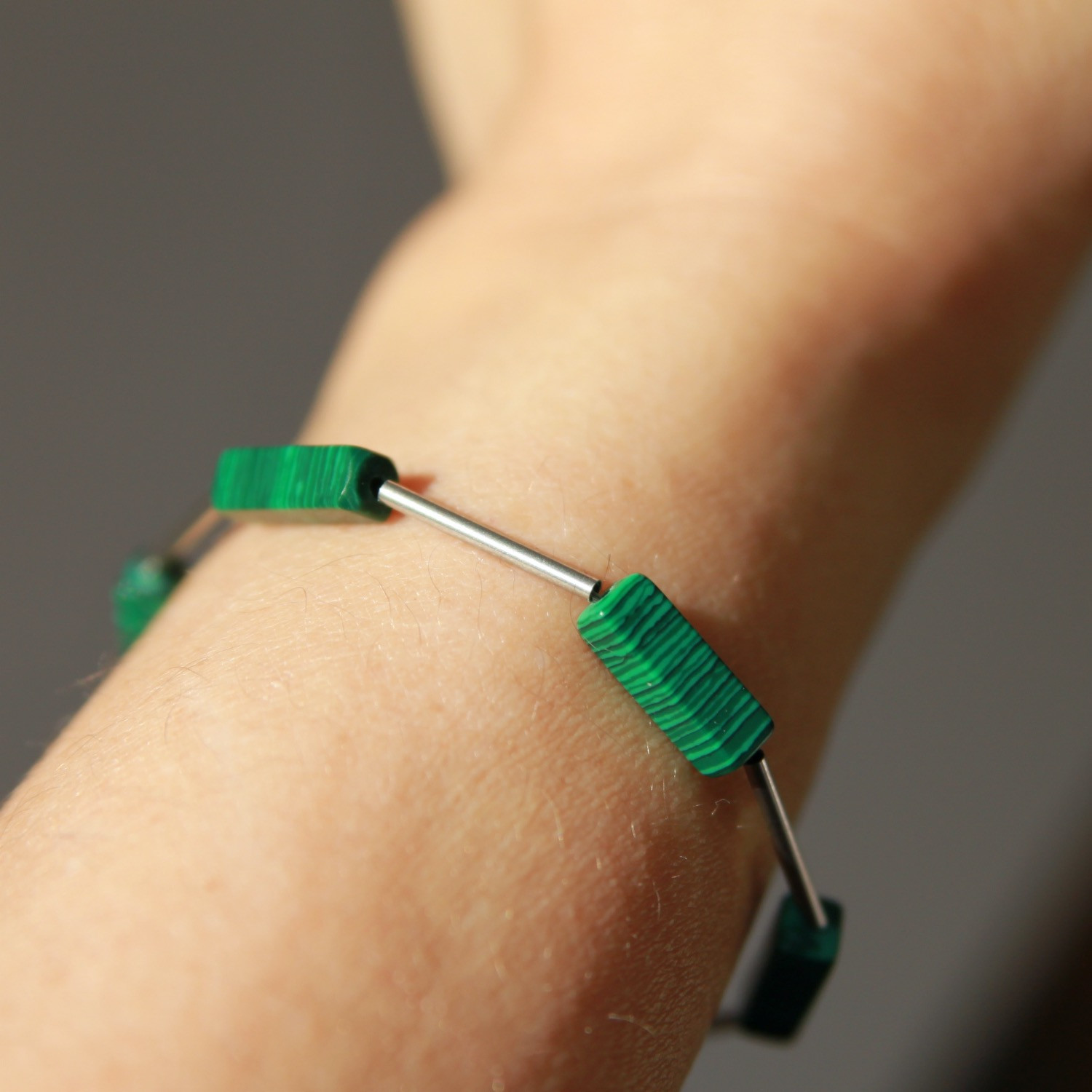 Armband mit Malachit