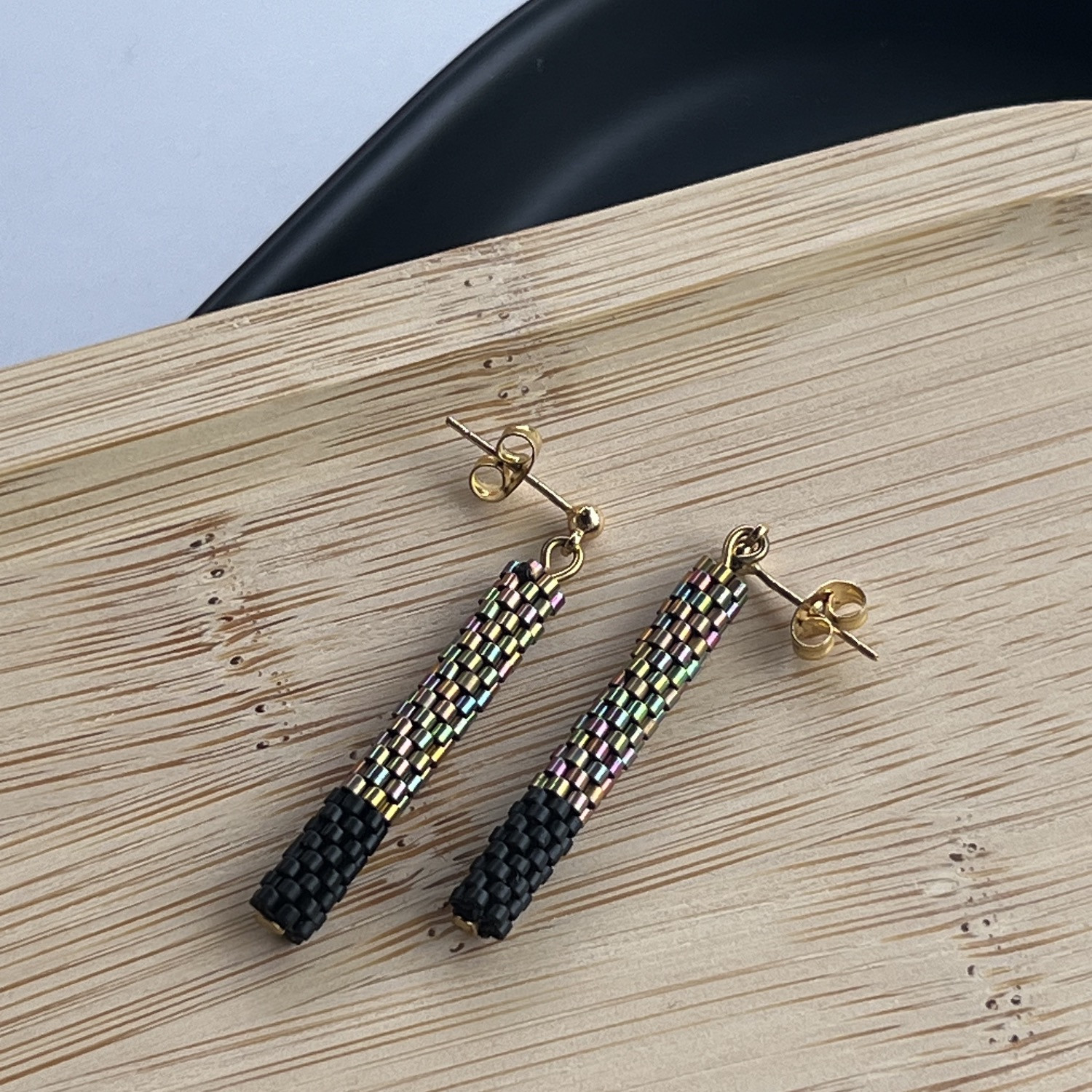 Ohrstecker, Miyuki-Perlen